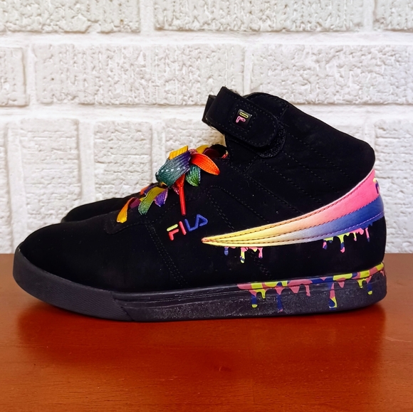 fila vulc 13 paint drip
